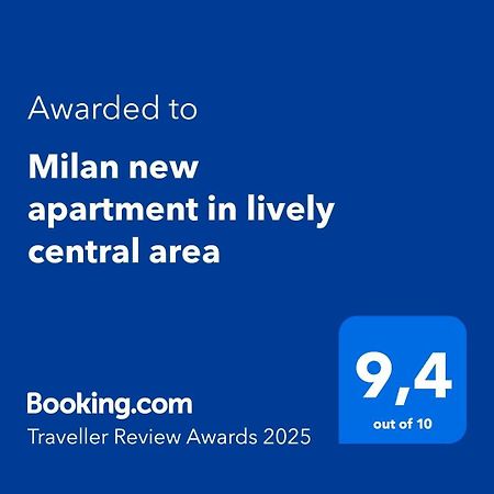 Milan New Apartment In Lively Central Area Luaran gambar